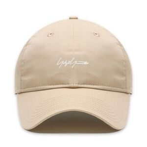 Yohji Yamamoto x New Era NEW Ecopet 9Thirty Mini Logo Embroidered Cap Hat Beige